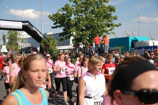 Womens Run unter der Sonne in Hamburg