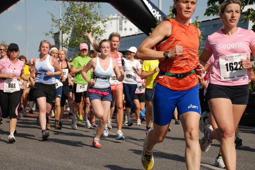 Start beim Womens Run 2008