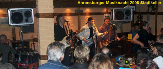Indigo Rocks bei der 2. Ahrensburger Musiknacht 2008 im Stadtkeller