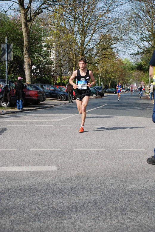 Marathonlufer in Hamburg