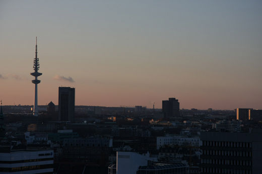 Luftaufnahme Innenstadt Hamburg