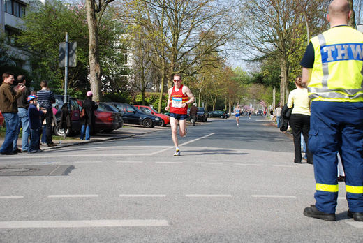 Nicholas Torry beim Marathon Hamburg