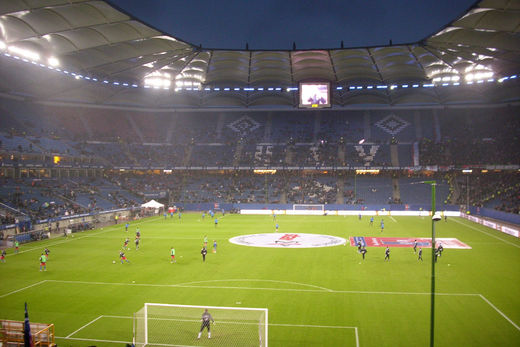 Vor dem Uefa Cup Spiel HSV Nijmegen