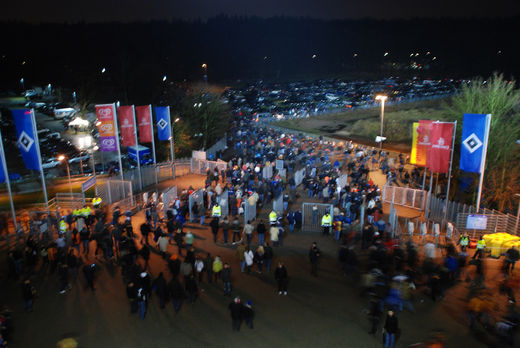 Aufgang Sd Ost am Volksparkstadion