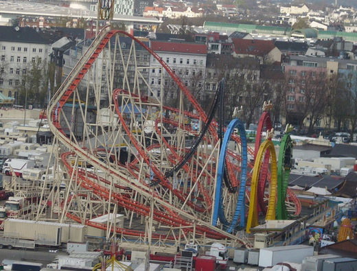 Looping Bahn Hamburger Dom