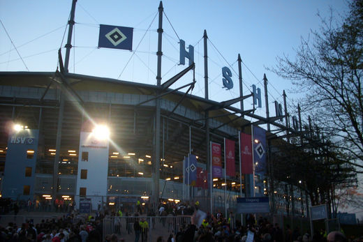 Aufgang Süd Ost HSV Stadion