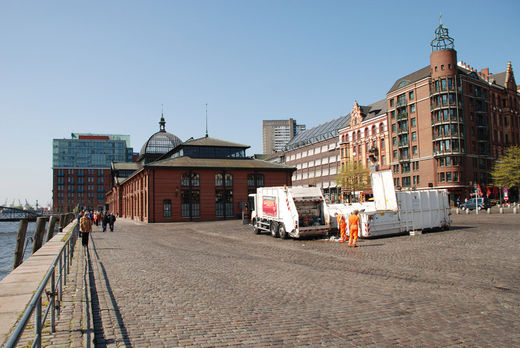 Nach dem Fischmarkt am Sonntag