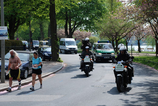 Die letzten beim Marathon Hamburg