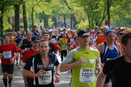 Marathonis in Hamburg 2009