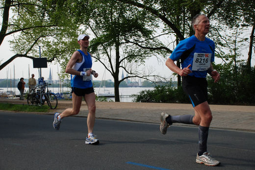 Marathon an der Alster