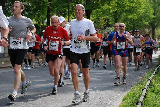 Marathonläufer aus Dänemark