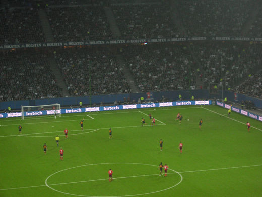 Erste Halbzeit HSV Werder Bremen