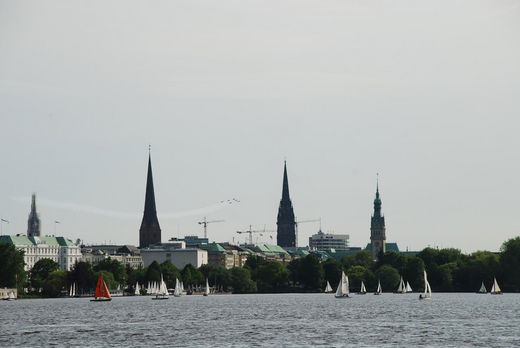 Patrouille Suisse beim Hafengeburtstag 2009