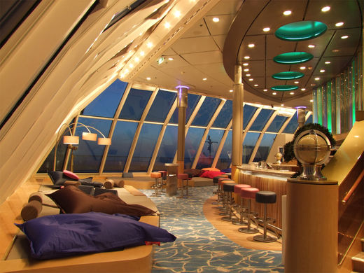 Himmel und Meer Lounge auf Mein Schiff