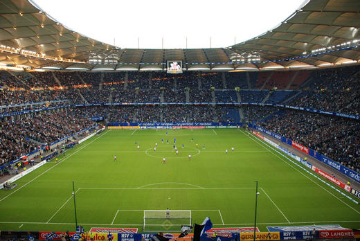 HSV Stadion im Mai 2009