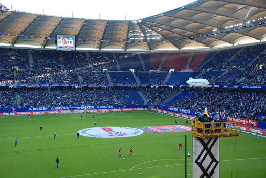 Wenig Zuschauer bei HSV gegen Vfl Bochum