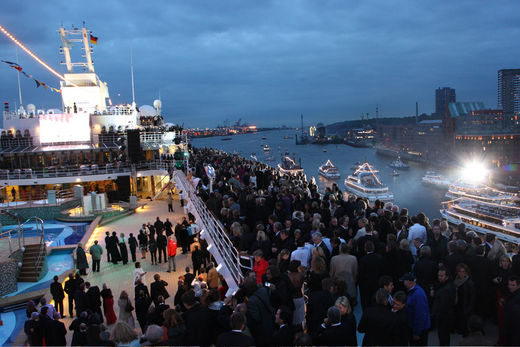 Party zur Schiffstaufe auf Mein Schiff