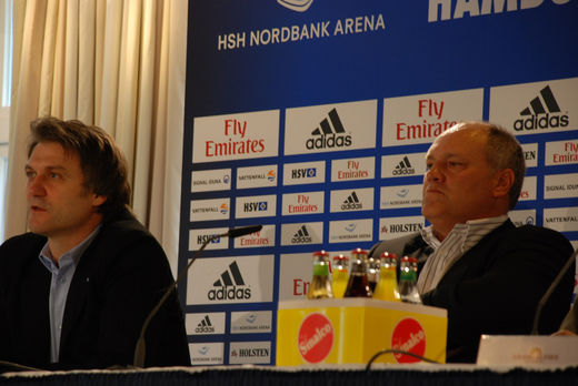 Dietmar Beiersdorfer und Martin Jol