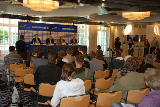 Martin Jol Pressekonferenz im Elysee
