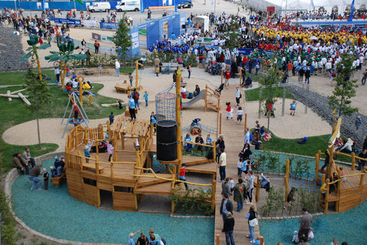 Spielplatz in der Hafencity