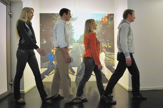 Auf der Abbey Road im Beatles Museum