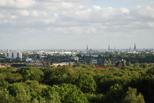 Blick vom Planetarium