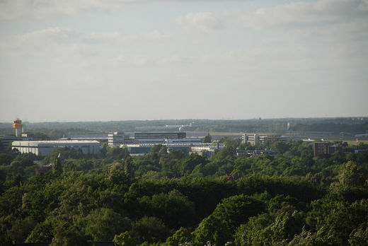 Luftaufnahme Flughafen Hamburg