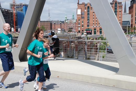 HSH Nordbank Run 2009 auf der Brcke berseeallee