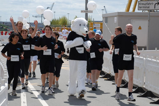 Lufer von Polargold beim HSH Nordbank Run 2009