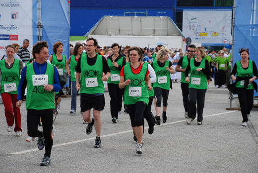 AOK beim HSH Nordbank Run 2009