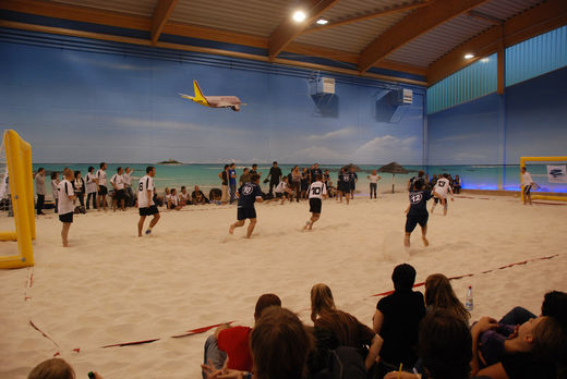 Finale beim Strandfussball 2008