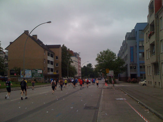 Kilometer 7 Halbmarathon Königstrasse