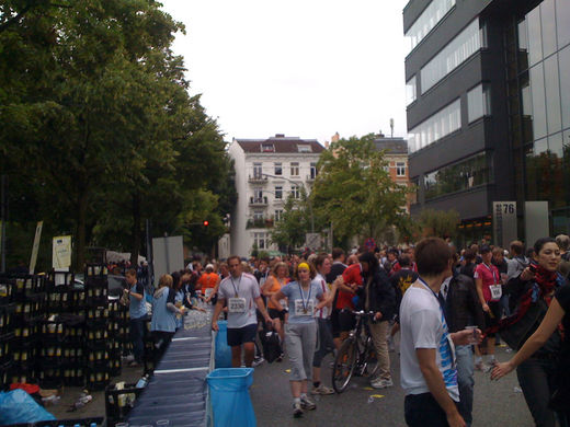 Verpflegung Halbmarathon Hamburg