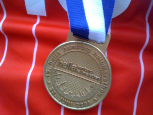 Medaille Hella Halbmarathon