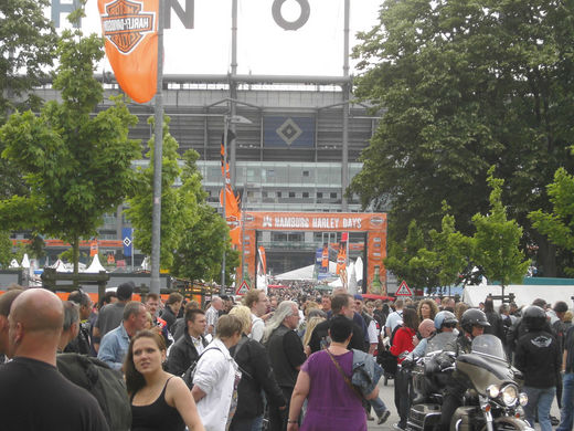 Harley Days 2009 am HSV Stadion