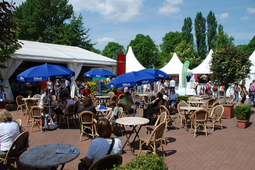 Cafe beim Tennisturnier am Rothenbaum