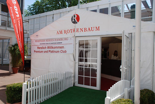 Eingang VIP Bereich Rothenbaum