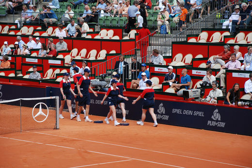Linienrichterwechsel Centre Court