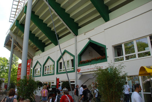 Rückseite Nordtribüne Rothenbaum