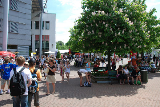 Vorplatz des Centre Court am Rothenbaum