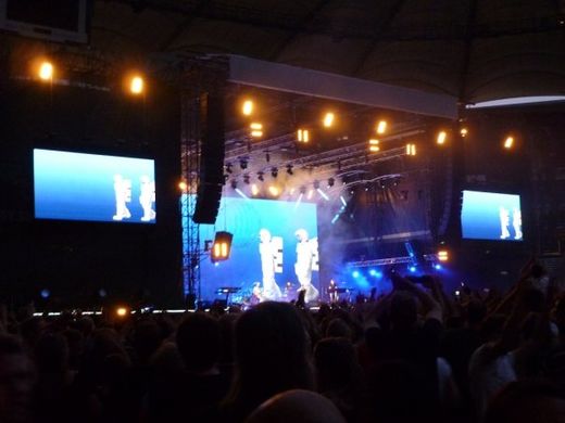 Bühne beim Depeche Mode Konzert in Hamburg