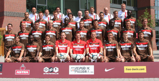 FC St. Pauli Mannschaftsfoto 2010