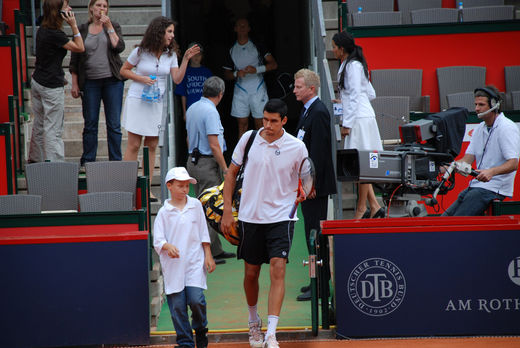 Victor Hanescu auf dem Centre Court