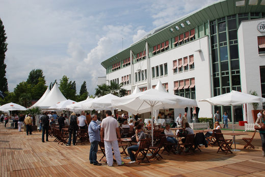 Restaurant auf der Tennisanlage