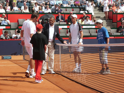 Seitenwahl Rothenbaum Finale 2009