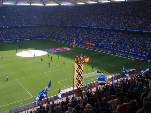 Ausverkaufte HSH Nordbank Arena