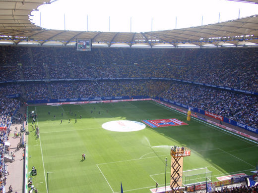 Bestes Fuballwetter beim HSV