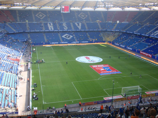 Leerendes HSV Stadion