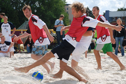 Cyquest gegen Akra beim Netsoccer 2009