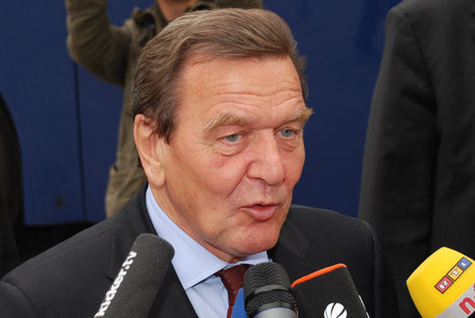 Gerhard Schröder in Hamburg